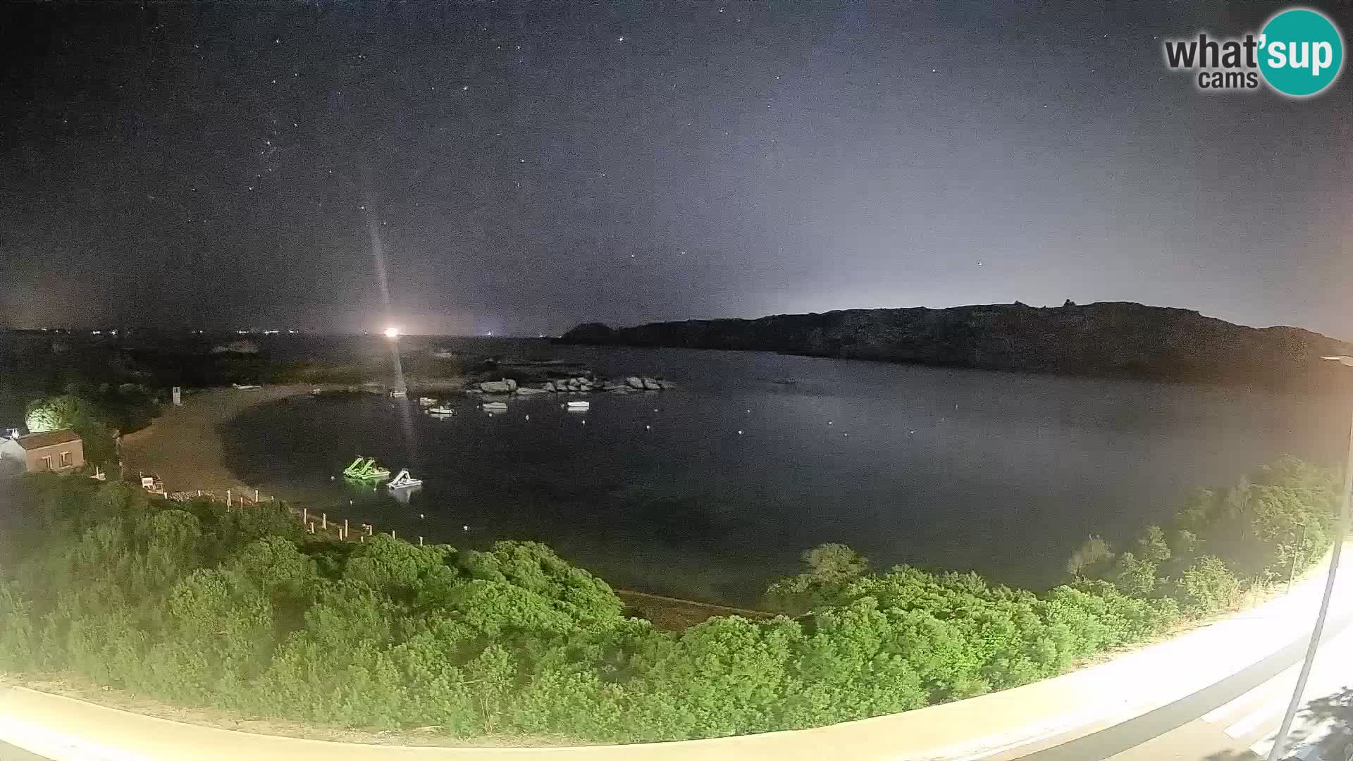 Webcam Rena di Levante – Live View from Capo Testa