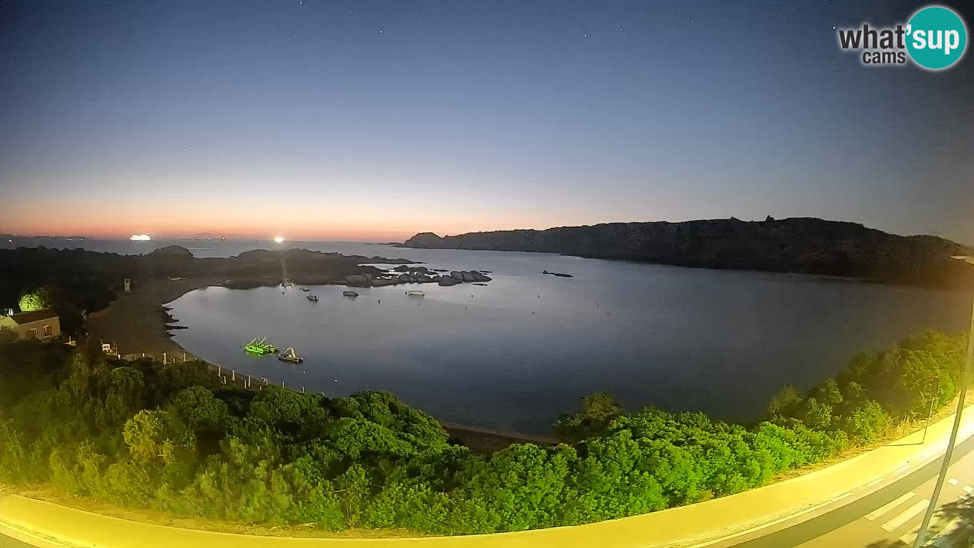 Webcam Rena di Levante – Live View from Capo Testa