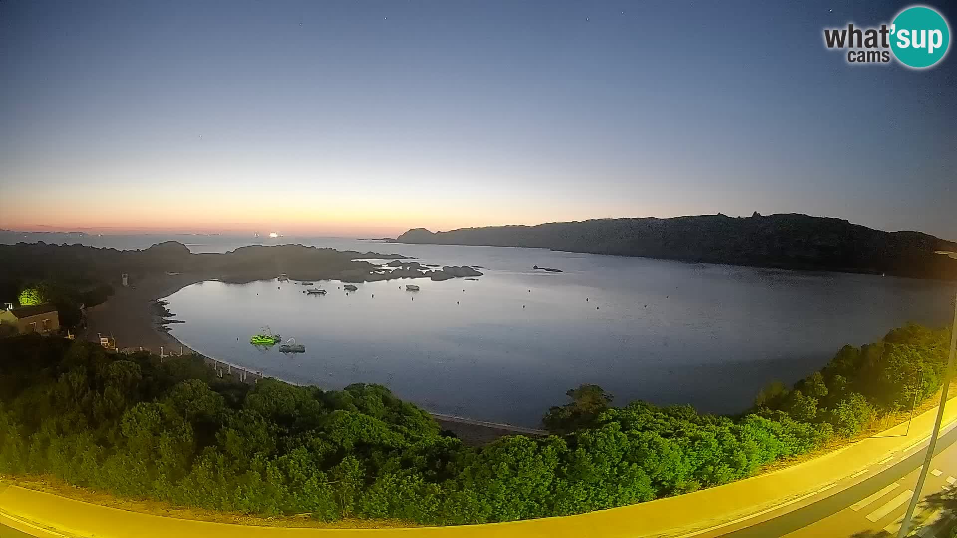 Webcam Rena di Levante – Live View from Capo Testa