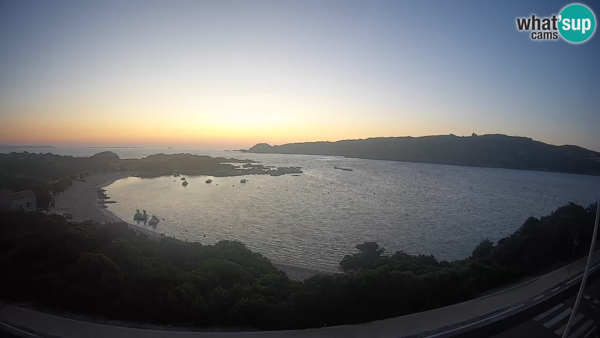 Webcam Rena di Levante – Live View from Capo Testa