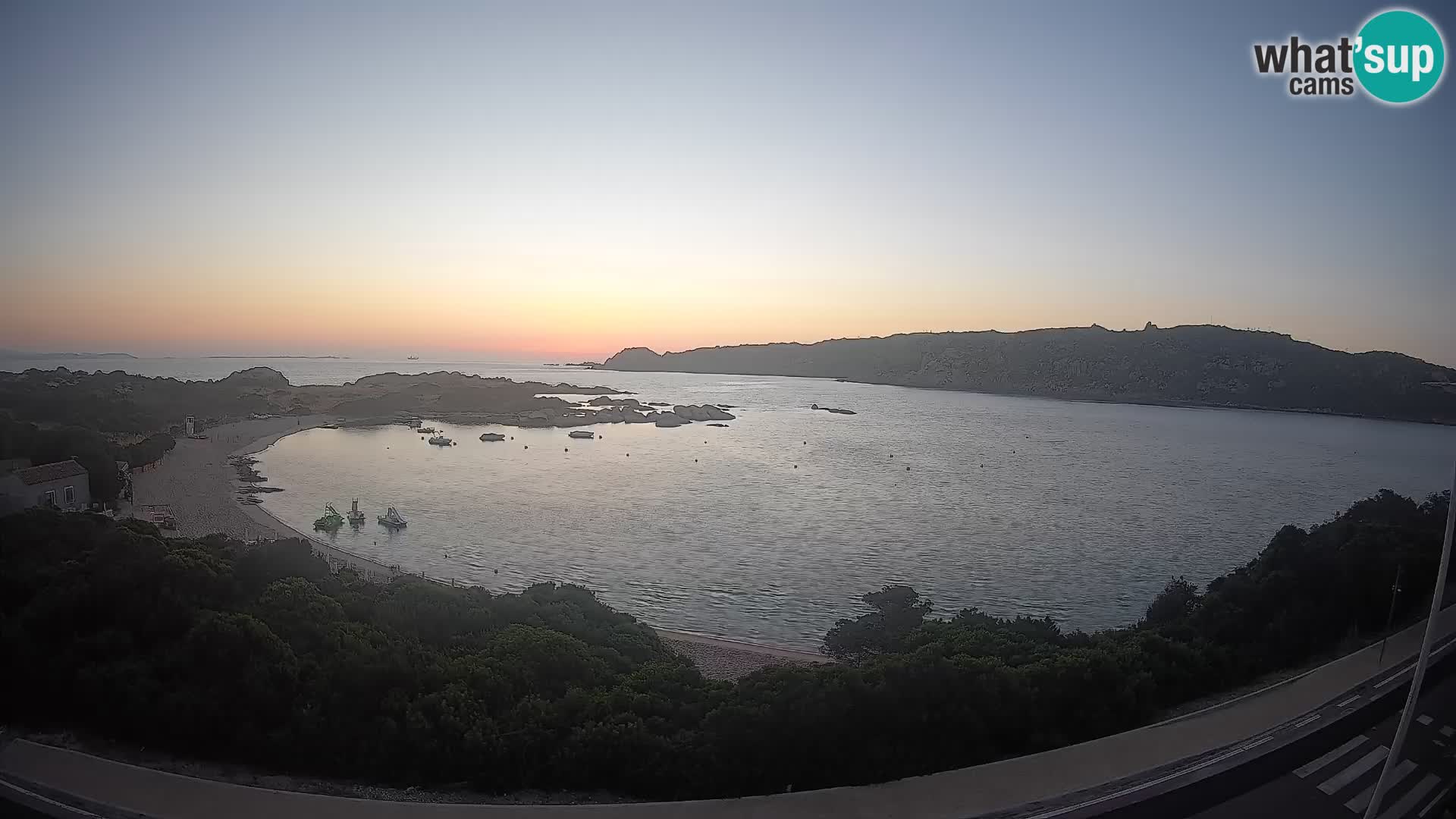 Webcam Rena di Levante – Live View from Capo Testa