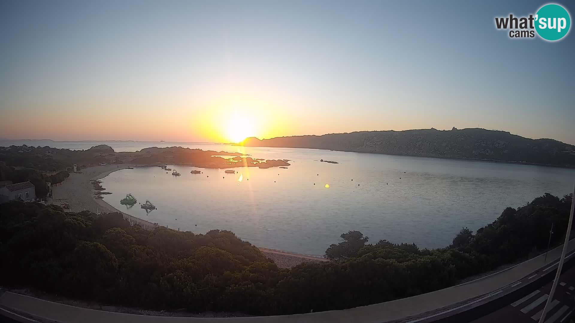 Webcam Rena di Levante – Live View from Capo Testa