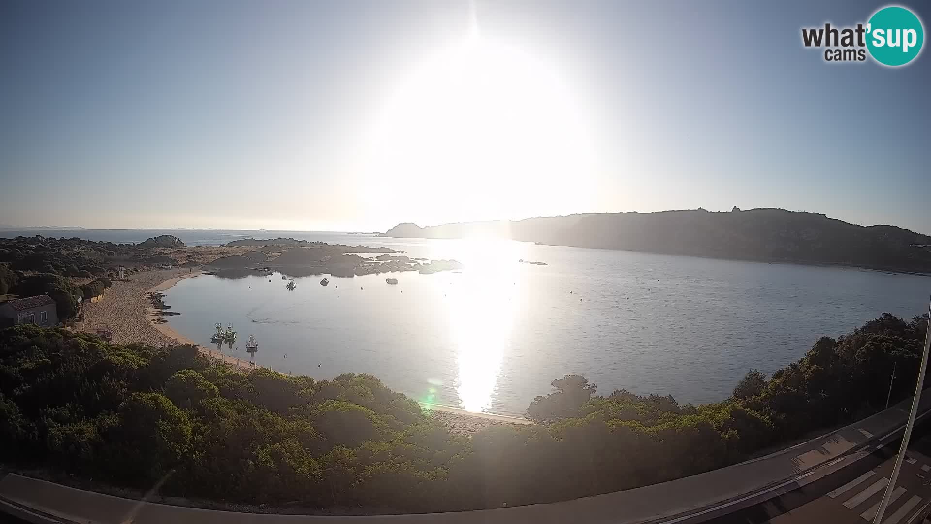 Webcam Rena di Levante – Live View from Capo Testa