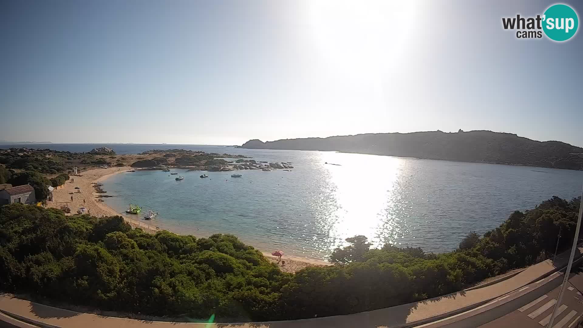 Webcam Rena di Levante – Live View from Capo Testa