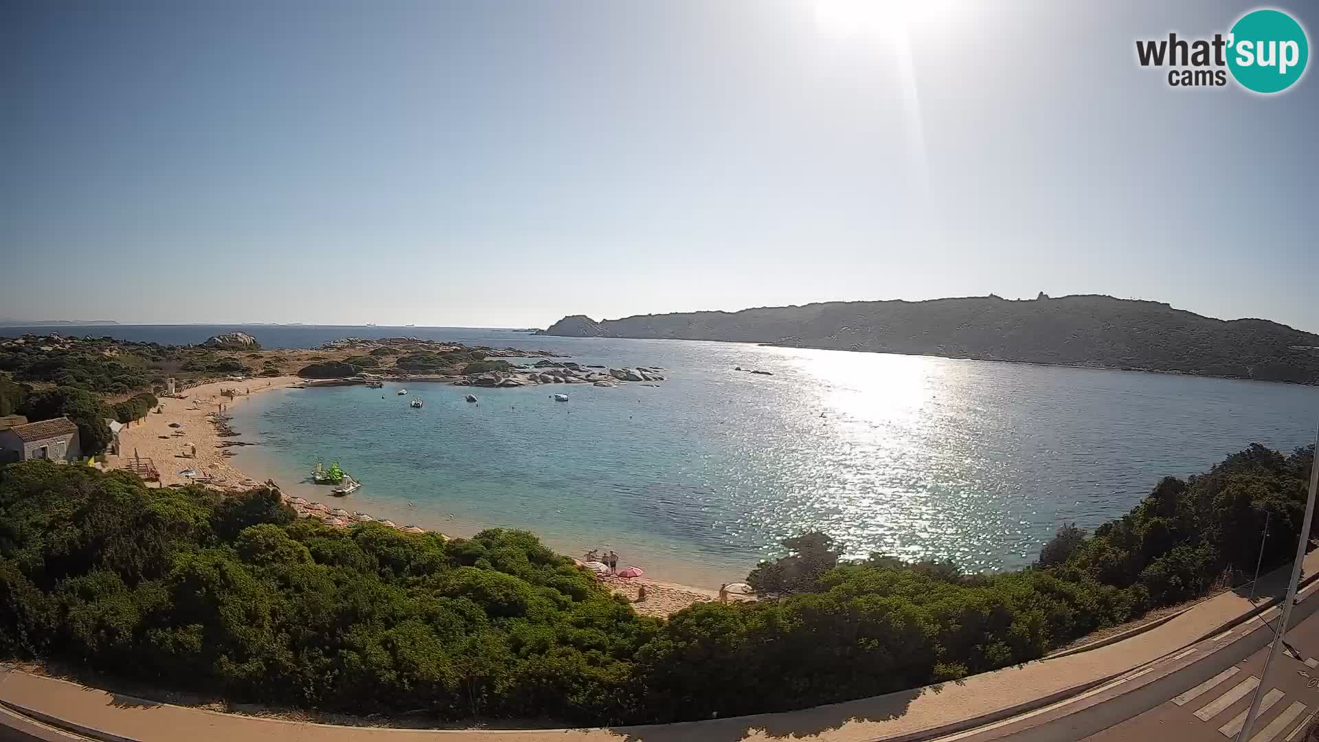 Webcam Rena di Levante – Vista en directo desde Capo Testa