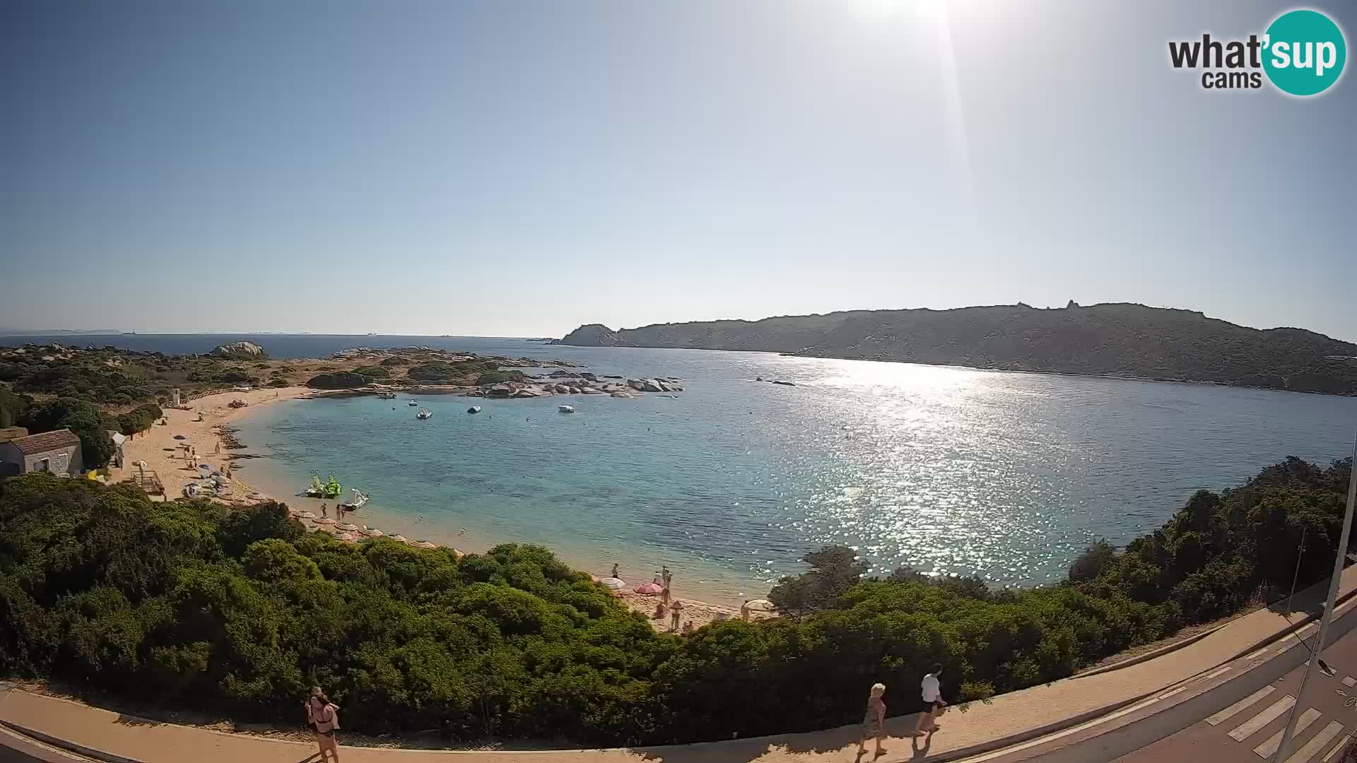 Spletna kamera Rena di Levante – Pogled v živo na Capo Testa