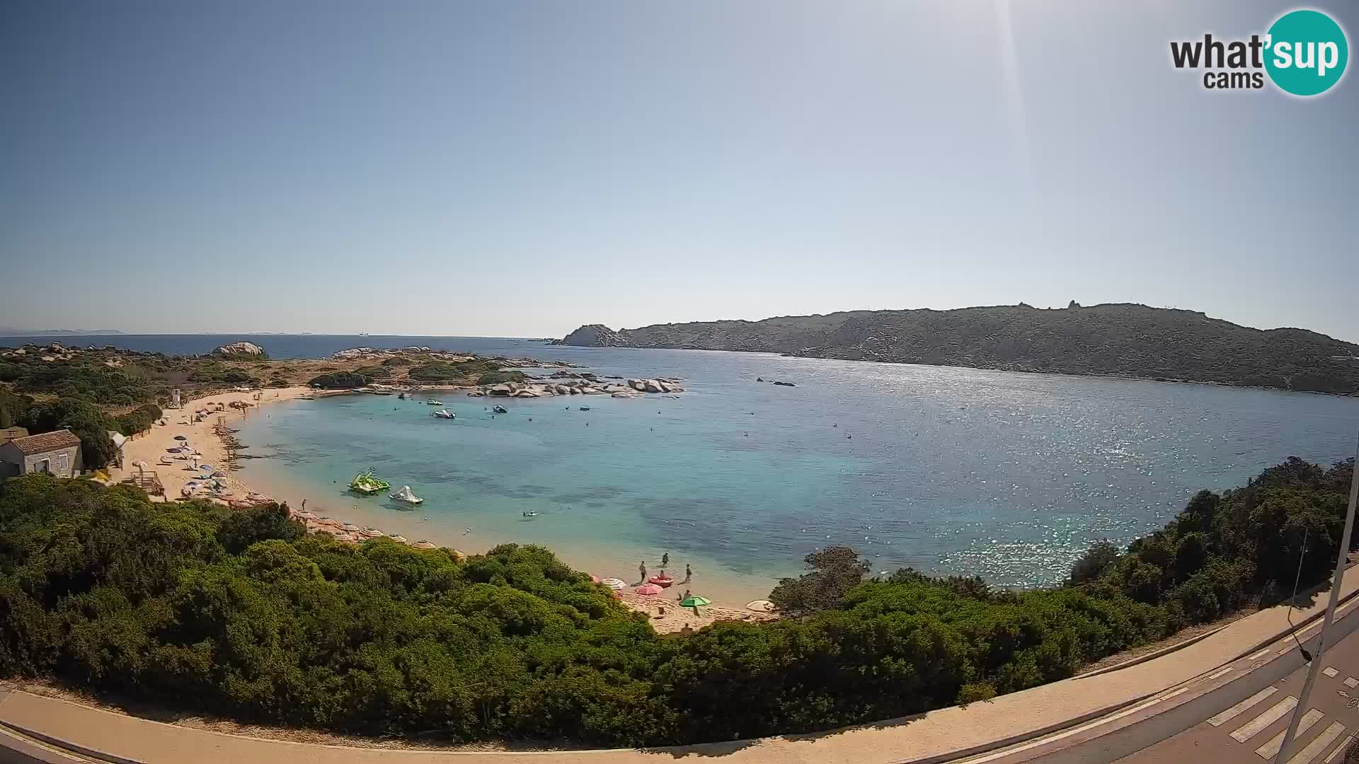 Webcam Rena di Levante – Vista live da Capo Testa