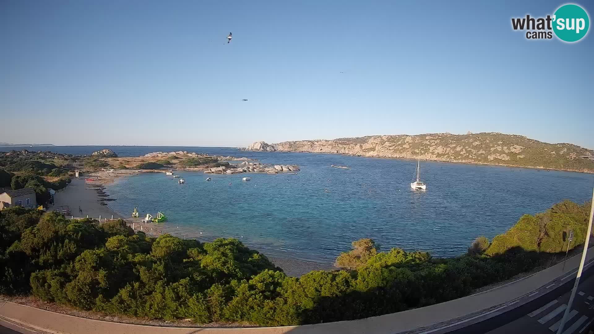 Webcam Rena di Levante – Vista en directo desde Capo Testa