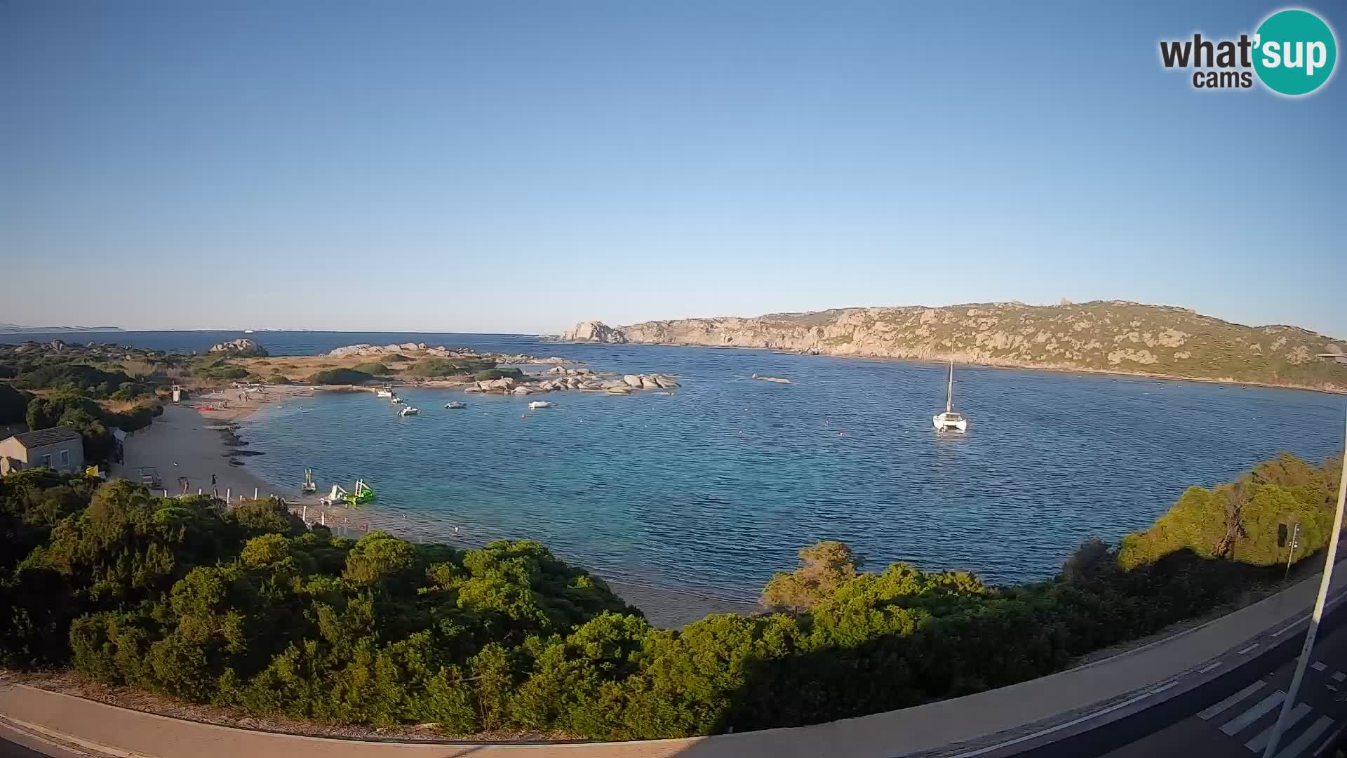 Webcam Rena di Levante – Vue en direct depuis Capo Testa