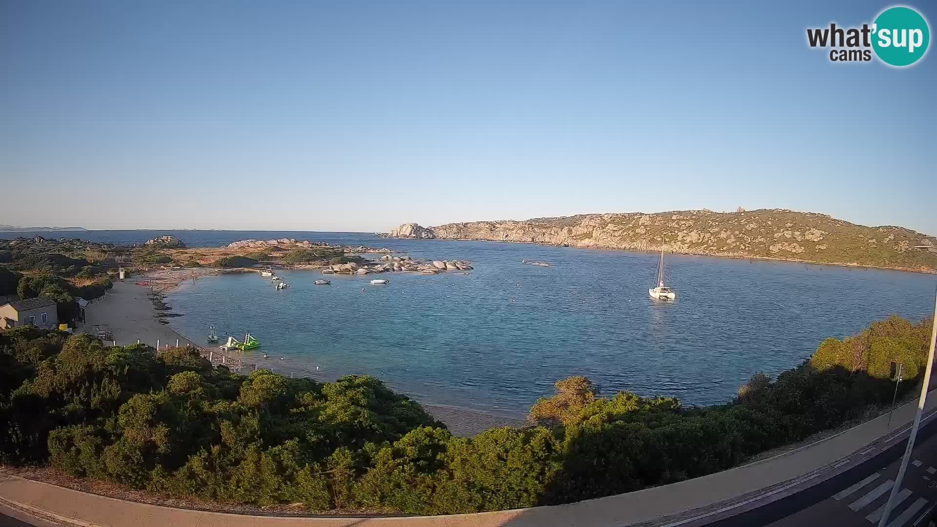 Webcam Rena di Levante – Vista live da Capo Testa