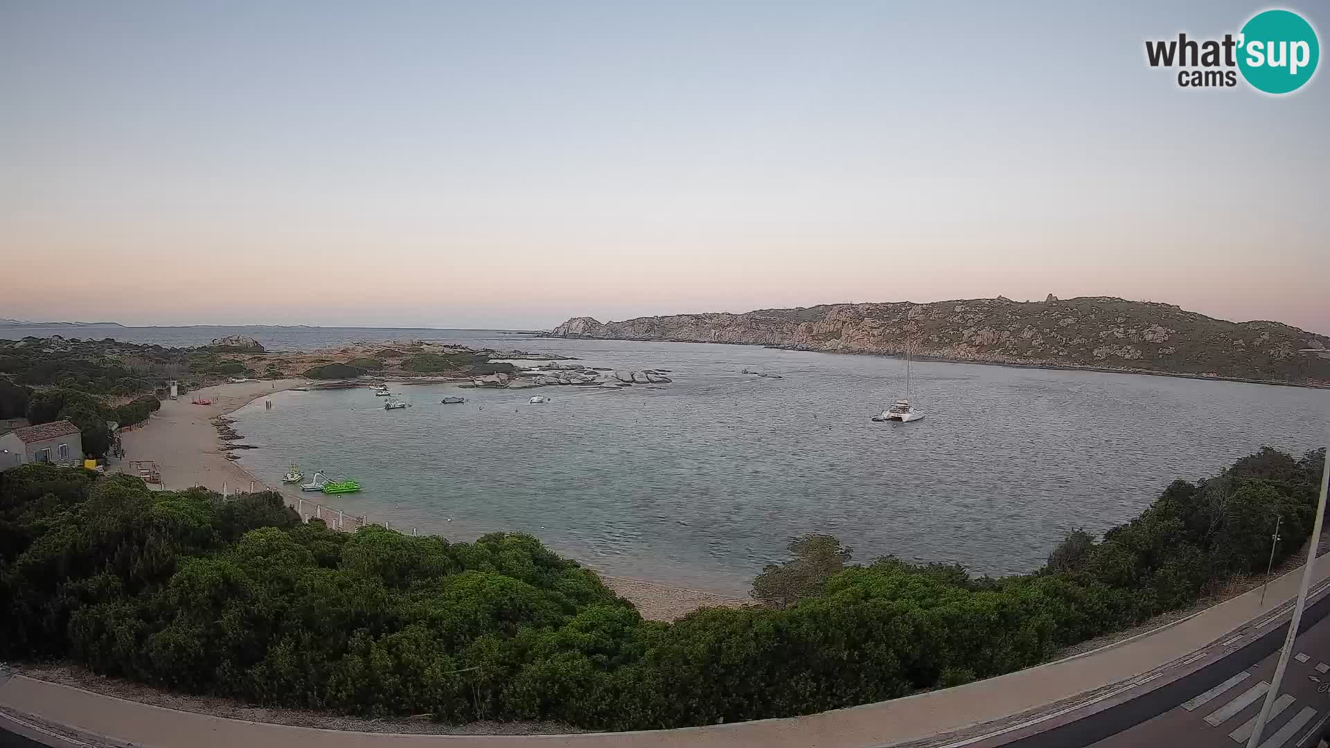 Webcam Rena di Levante – Vue en direct depuis Capo Testa
