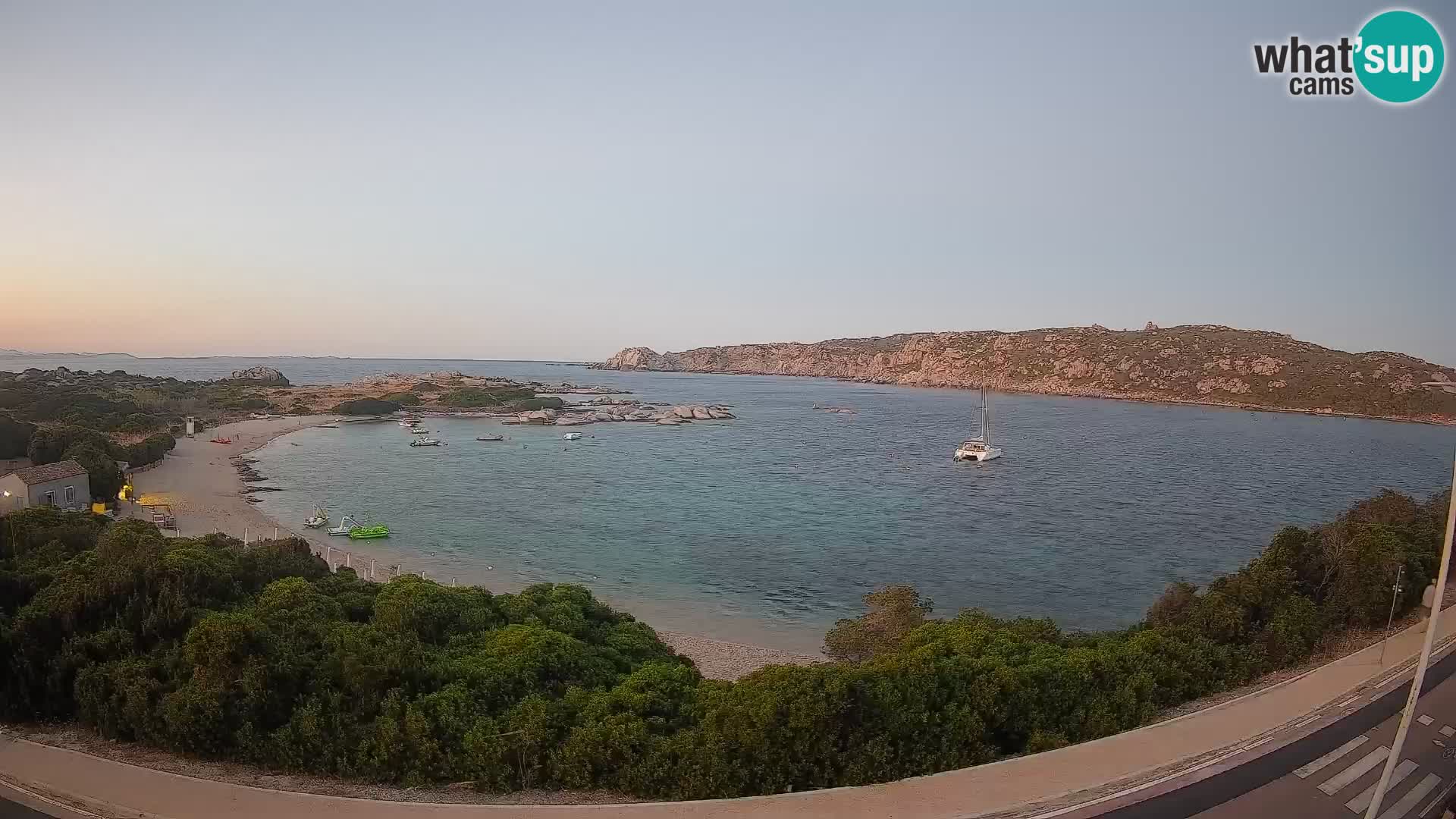 Webcam Rena di Levante – Vista en directo desde Capo Testa