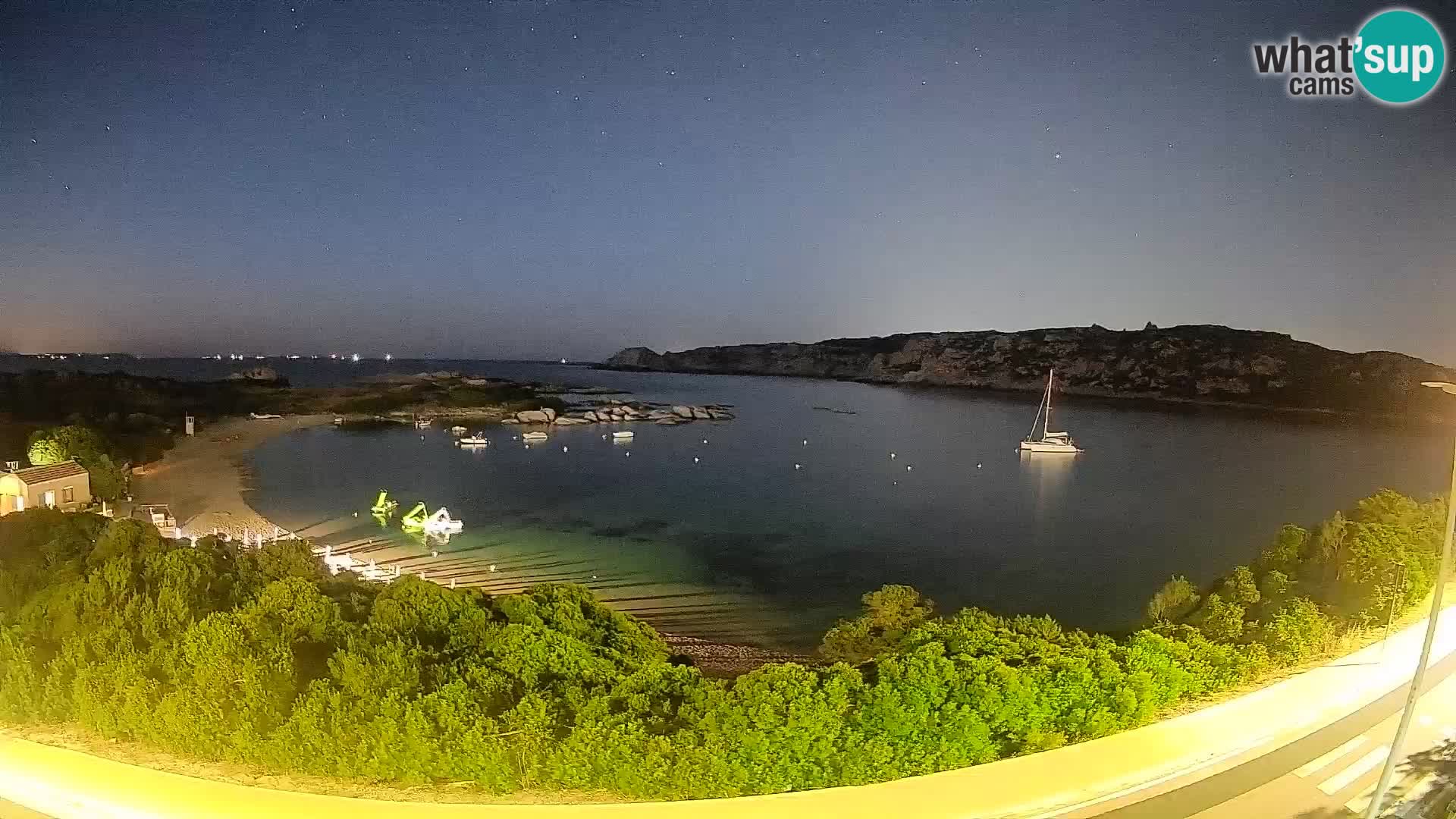 Webcam Rena di Levante – Vue en direct depuis Capo Testa