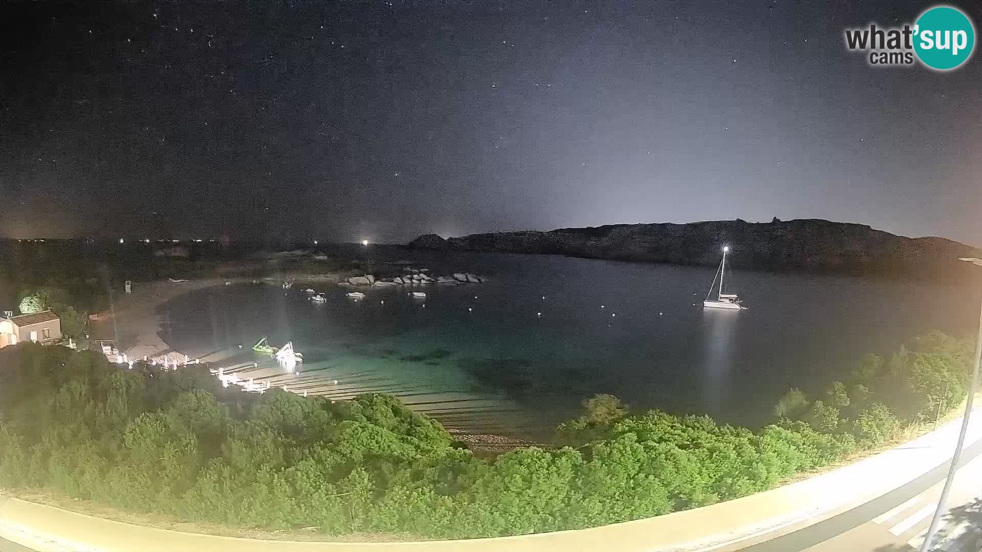 Webcam Rena di Levante – Live View from Capo Testa
