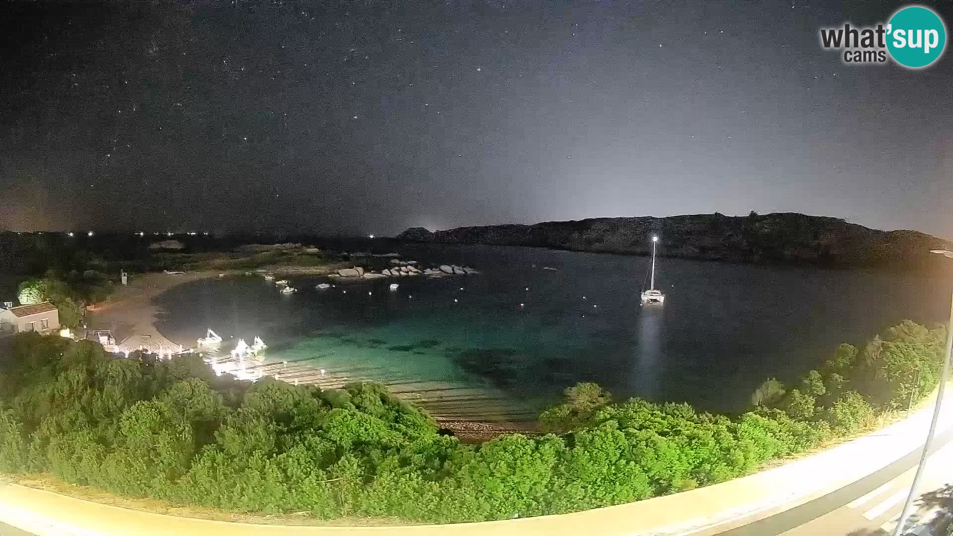 Spletna kamera Rena di Levante – Pogled v živo na Capo Testa