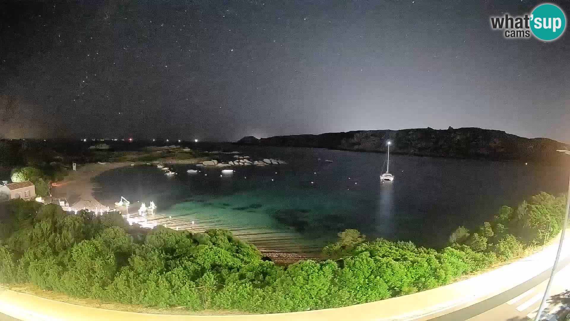 Spletna kamera Rena di Levante – Pogled v živo na Capo Testa