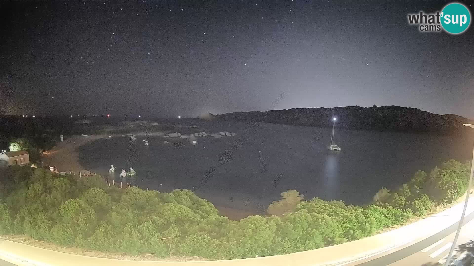 Spletna kamera Rena di Levante – Pogled v živo na Capo Testa