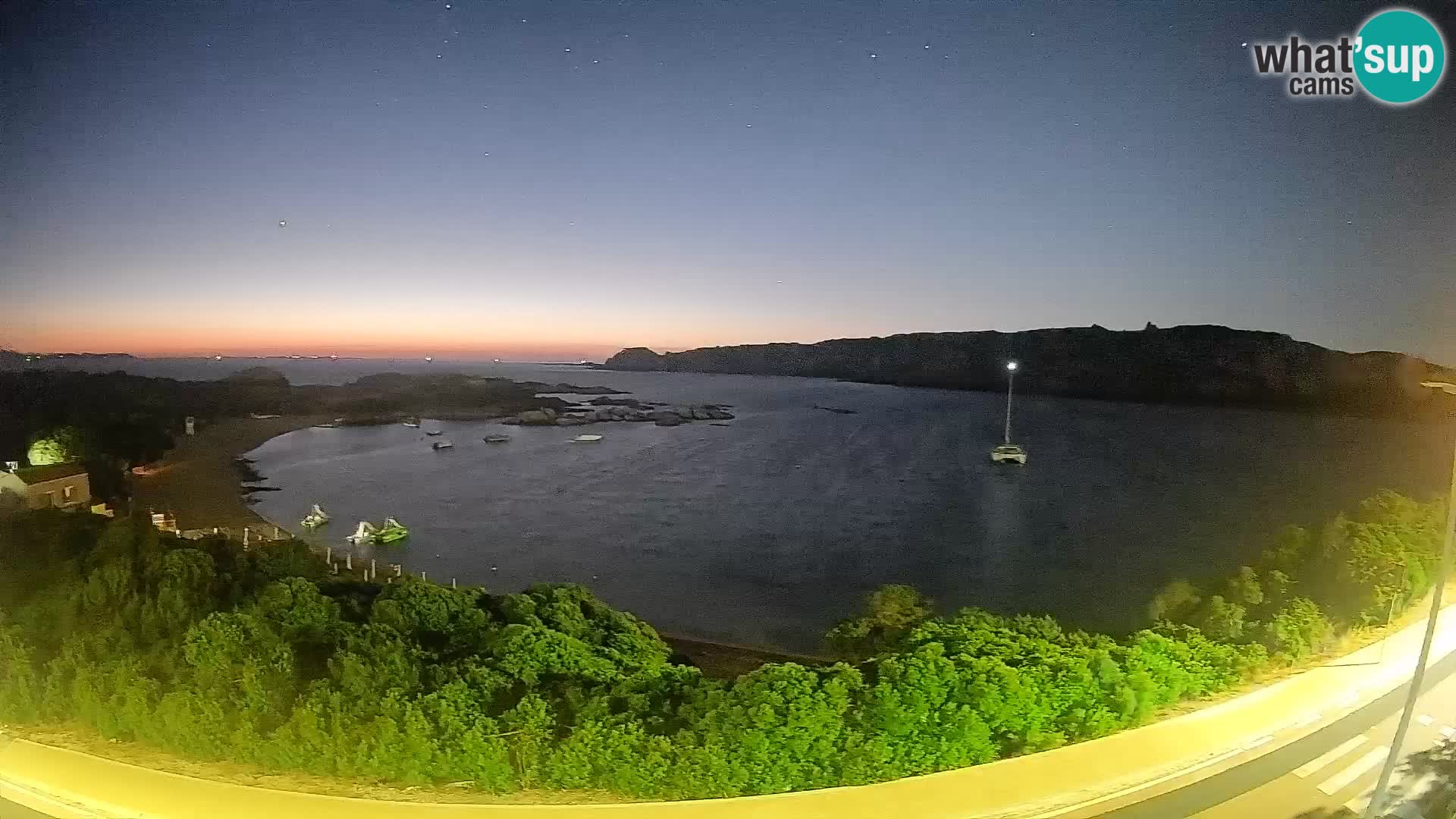 Webcam Rena di Levante – Live View from Capo Testa