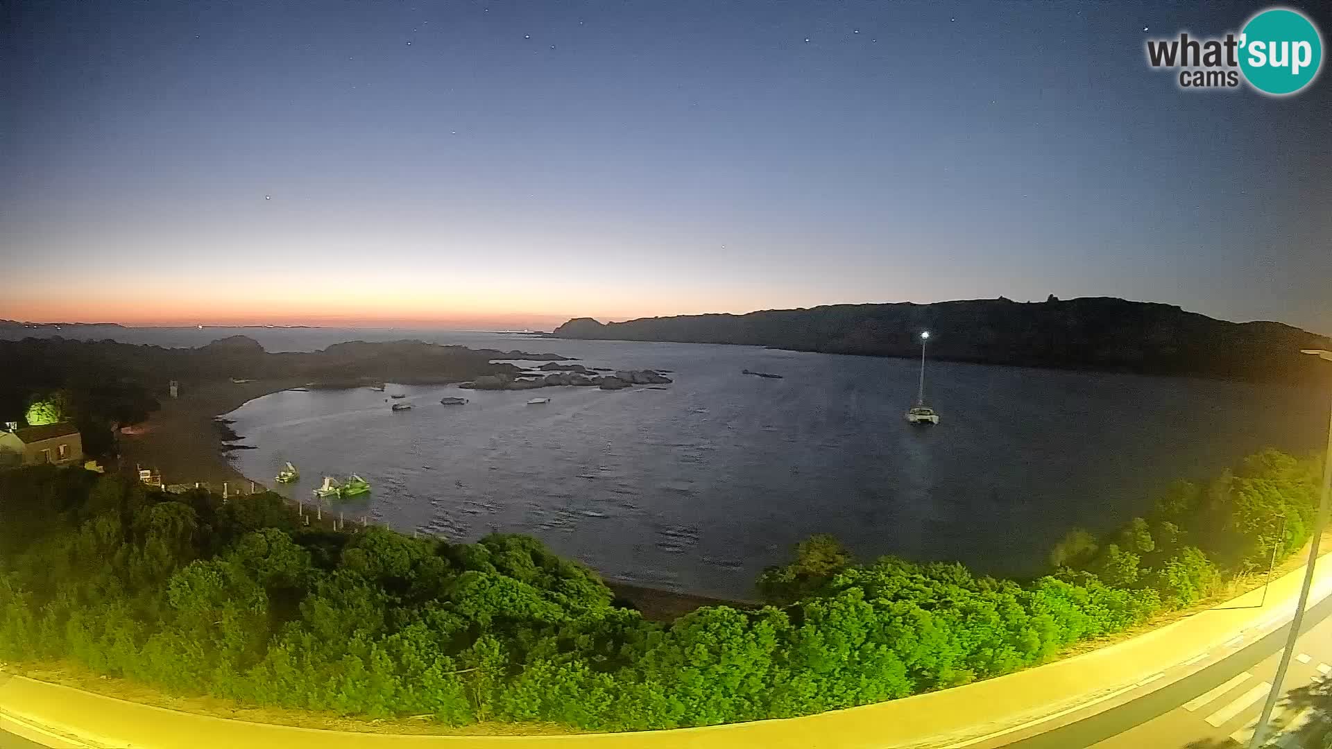 Spletna kamera Rena di Levante – Pogled v živo na Capo Testa