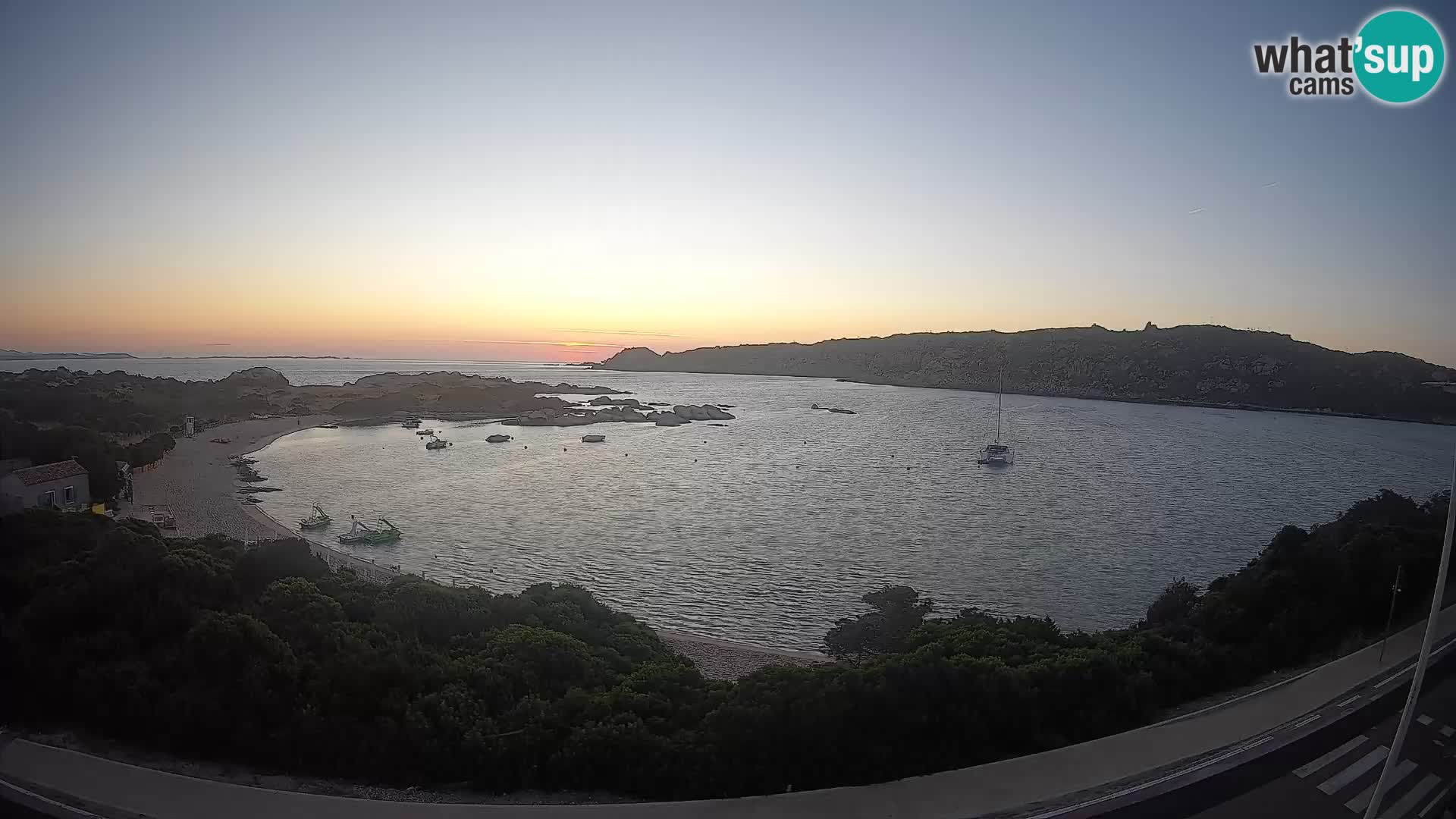 Webcam Rena di Levante – Live View from Capo Testa