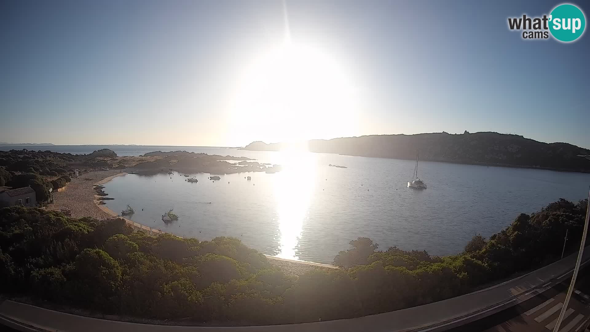 Webcam Rena di Levante – Vue en direct depuis Capo Testa