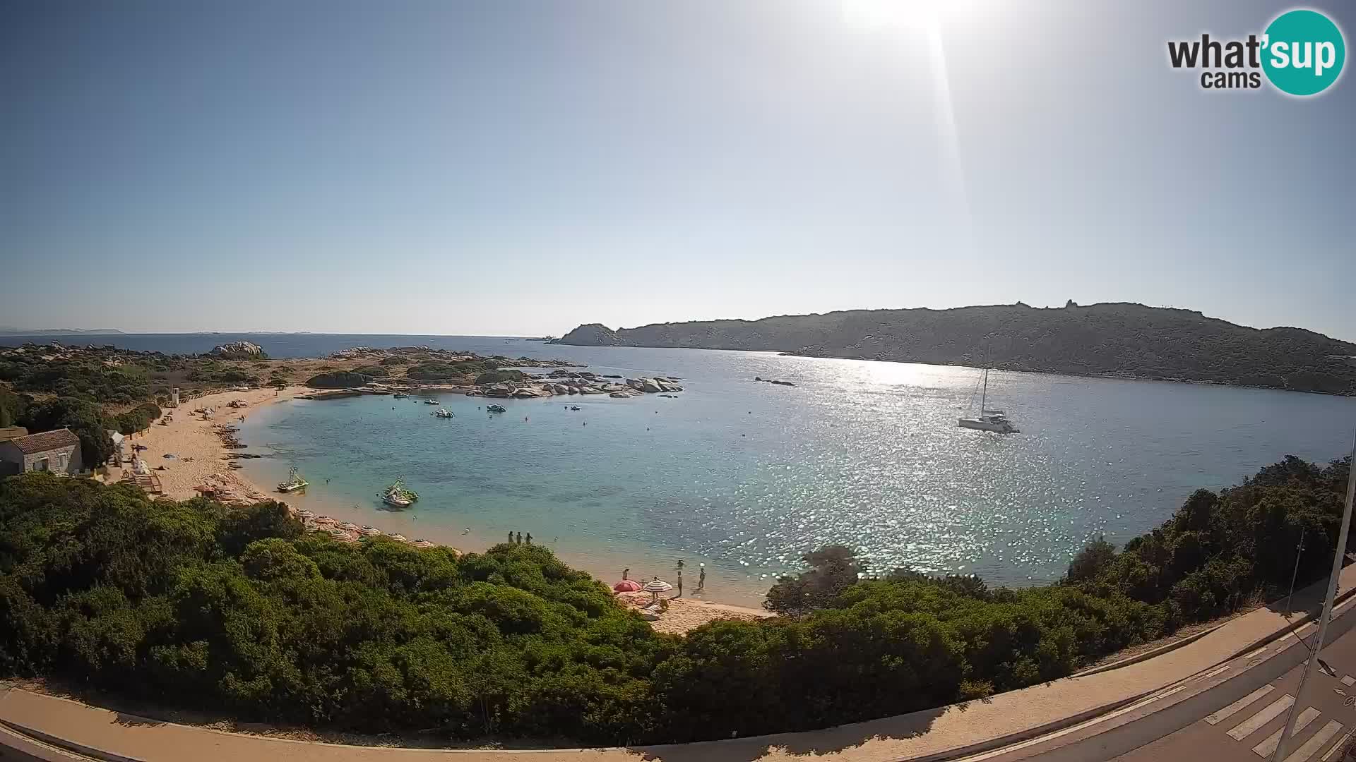 Webcam Rena di Levante – Vista en directo desde Capo Testa
