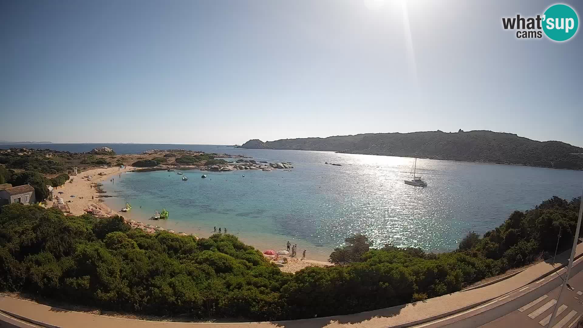 Webcam Rena di Levante – Vue en direct depuis Capo Testa