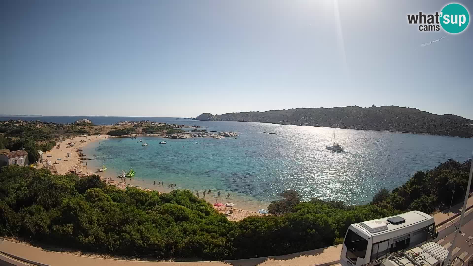 Webcam Rena di Levante – Liveblick von Capo Testa