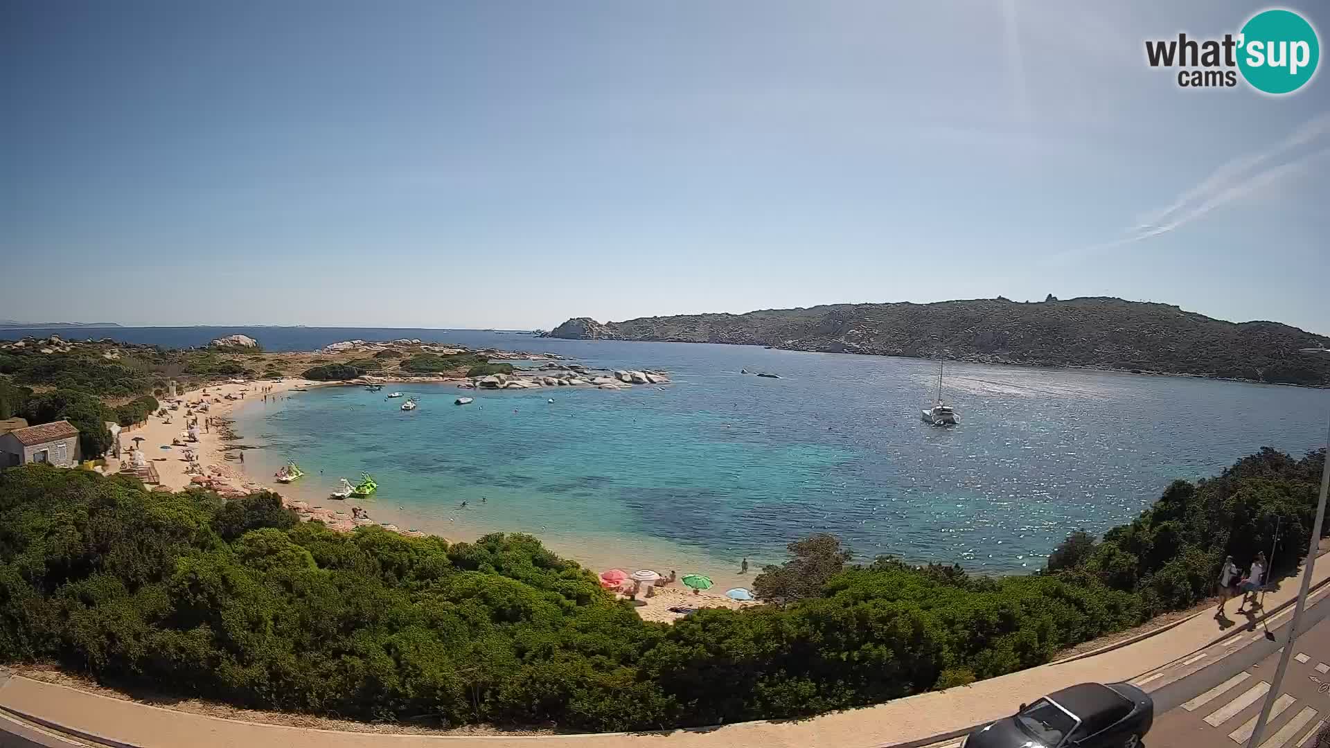Spletna kamera Rena di Levante – Pogled v živo na Capo Testa