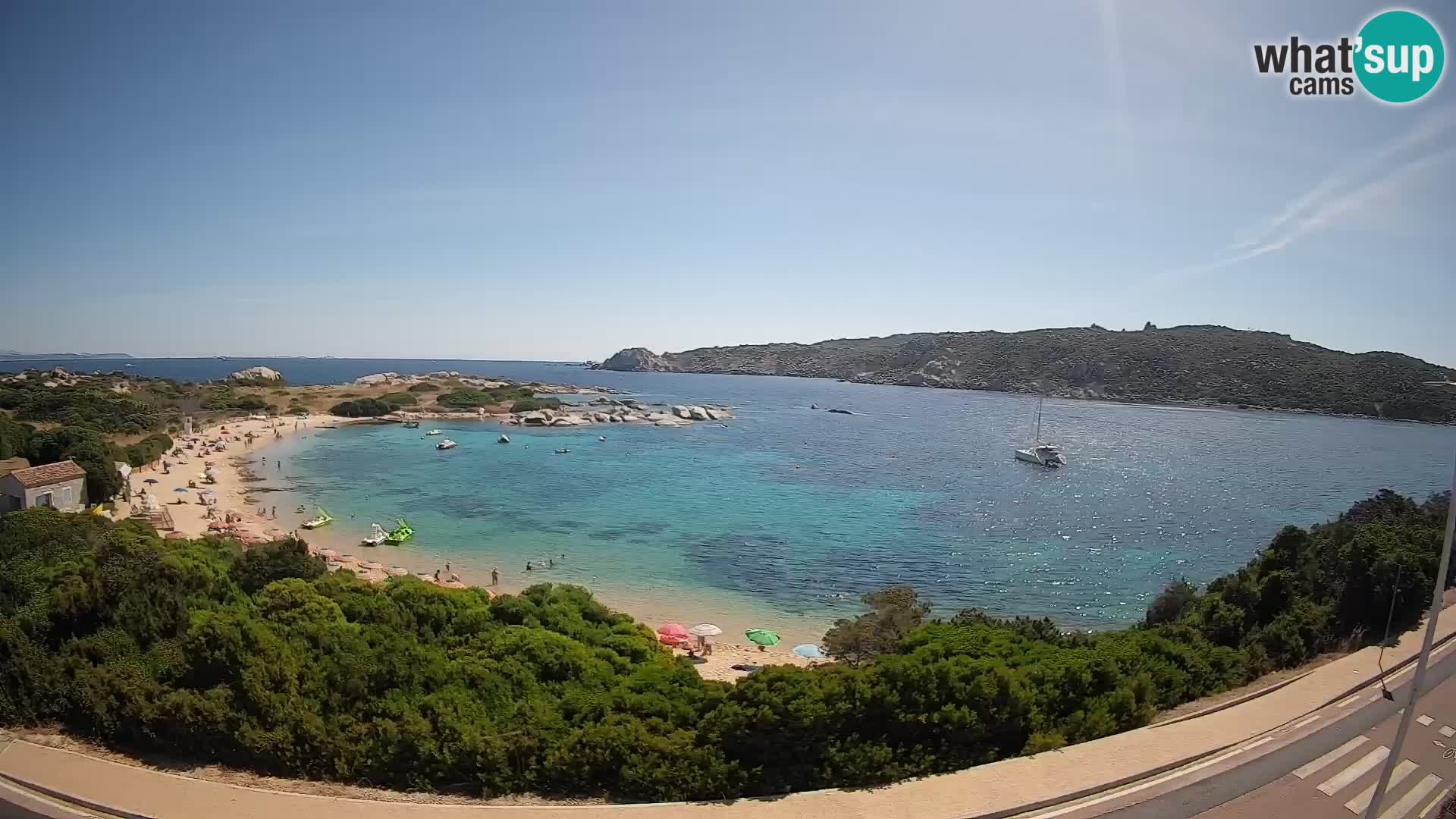 Webcam Rena di Levante – Vue en direct depuis Capo Testa