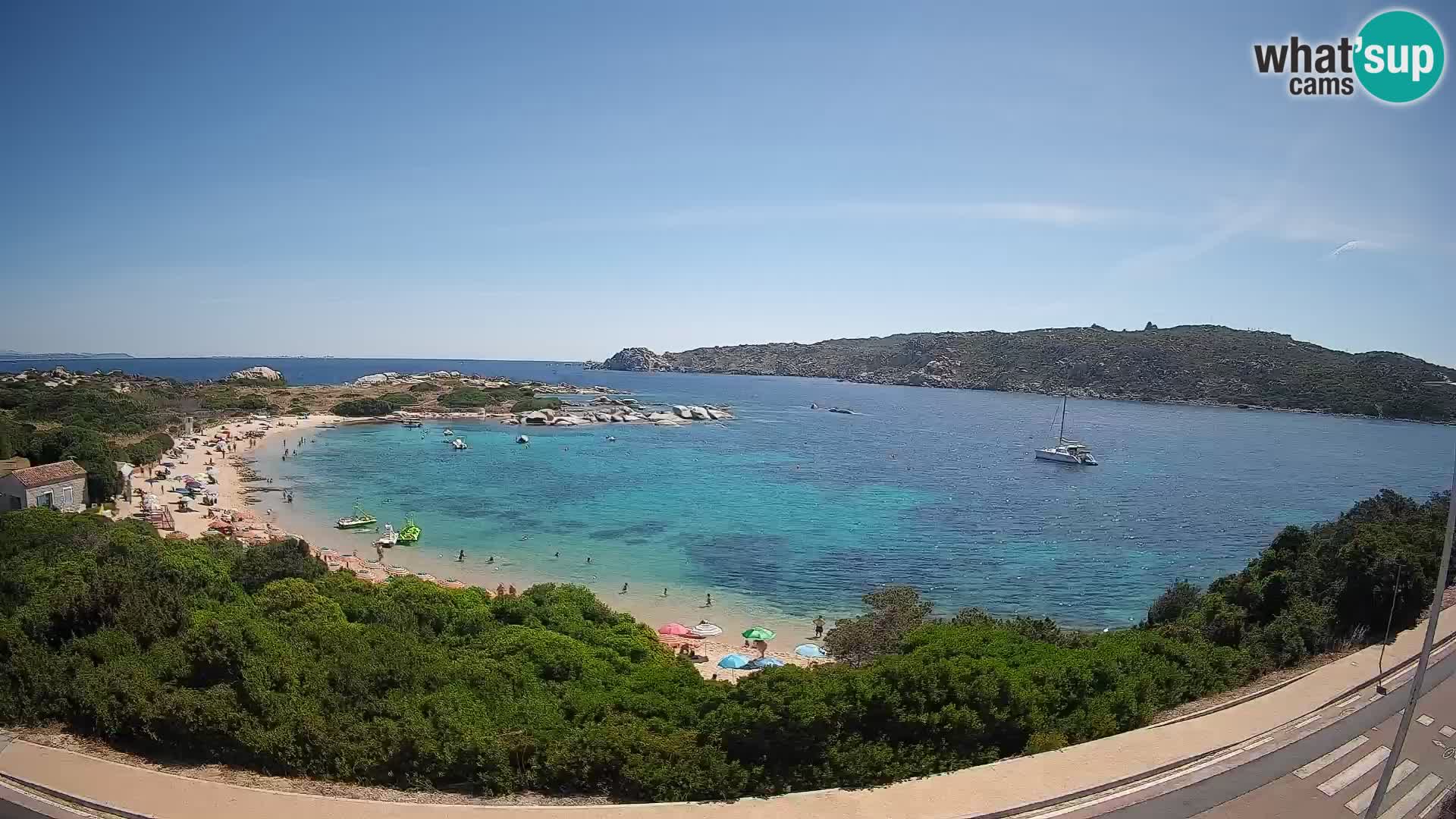 Webcam Rena di Levante – Vista live da Capo Testa