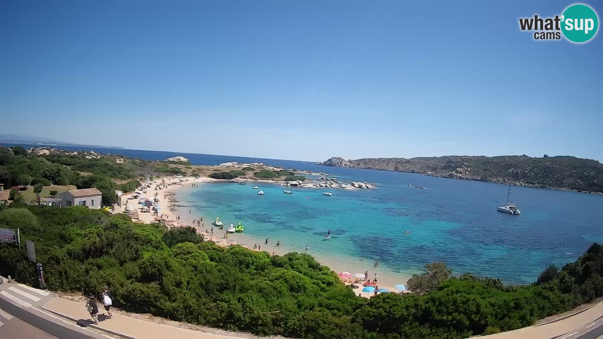 Webcam Rena di Levante – Live View from Capo Testa