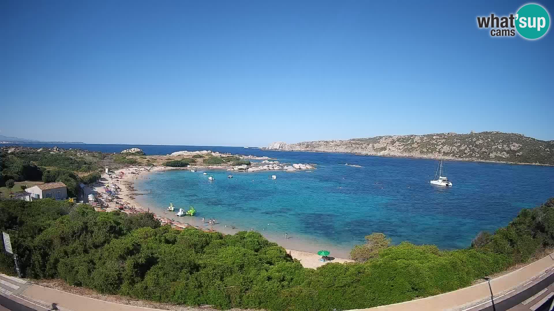 Webcam Rena di Levante – Vue en direct depuis Capo Testa