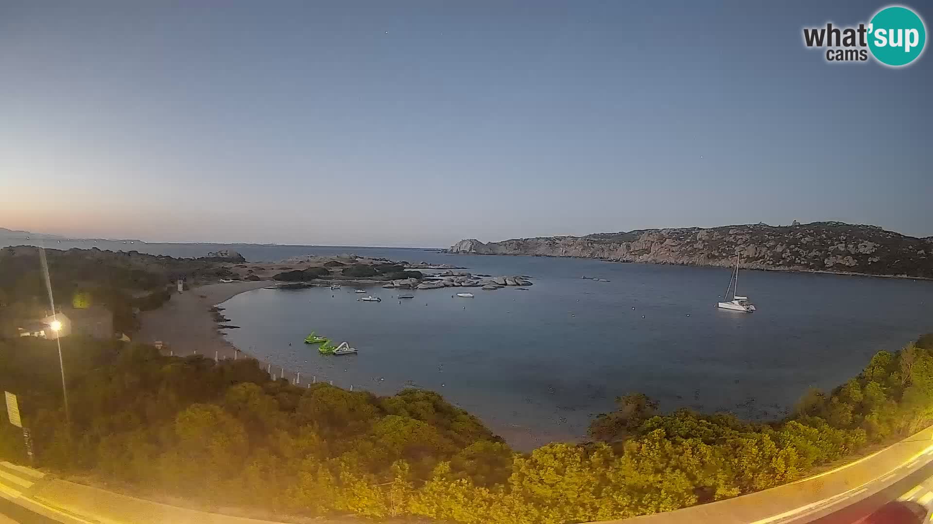 Webcam Rena di Levante – Live View from Capo Testa