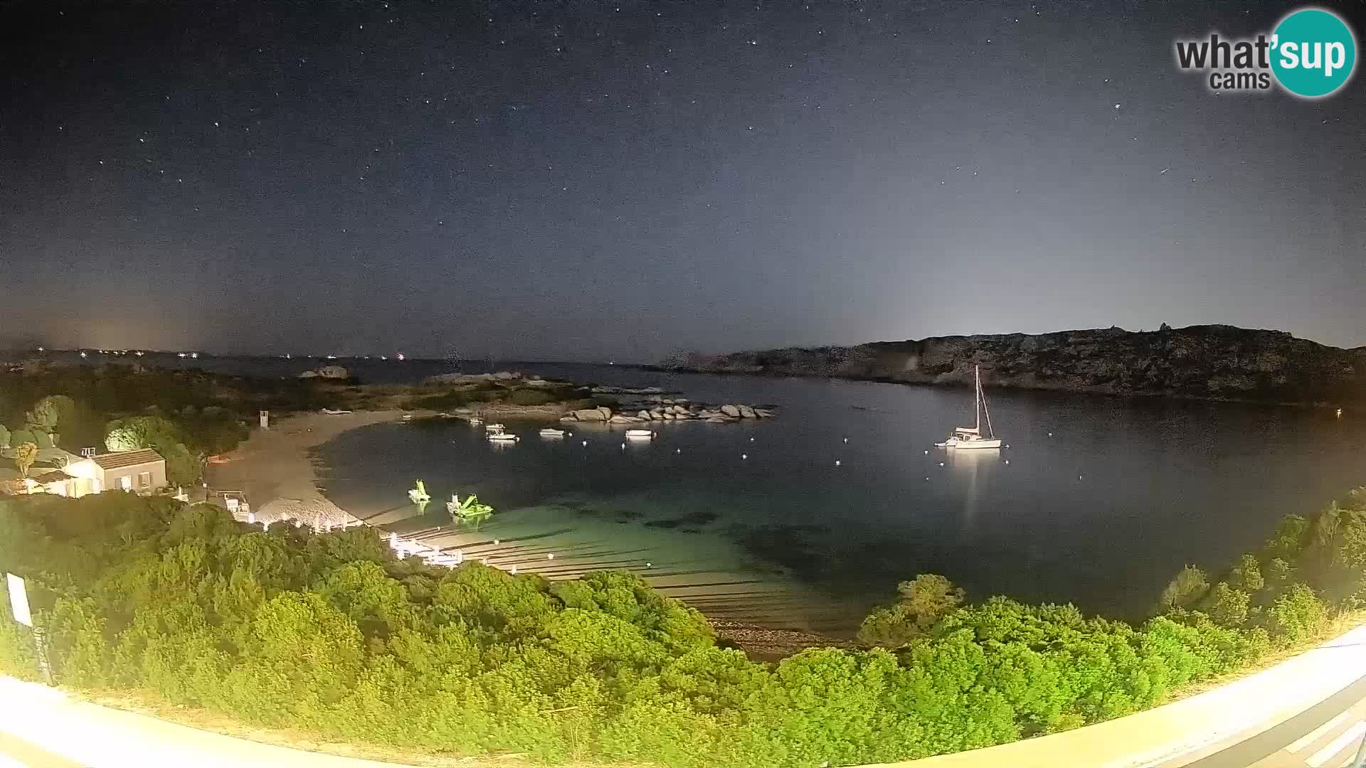Webcam Rena di Levante – Live View from Capo Testa