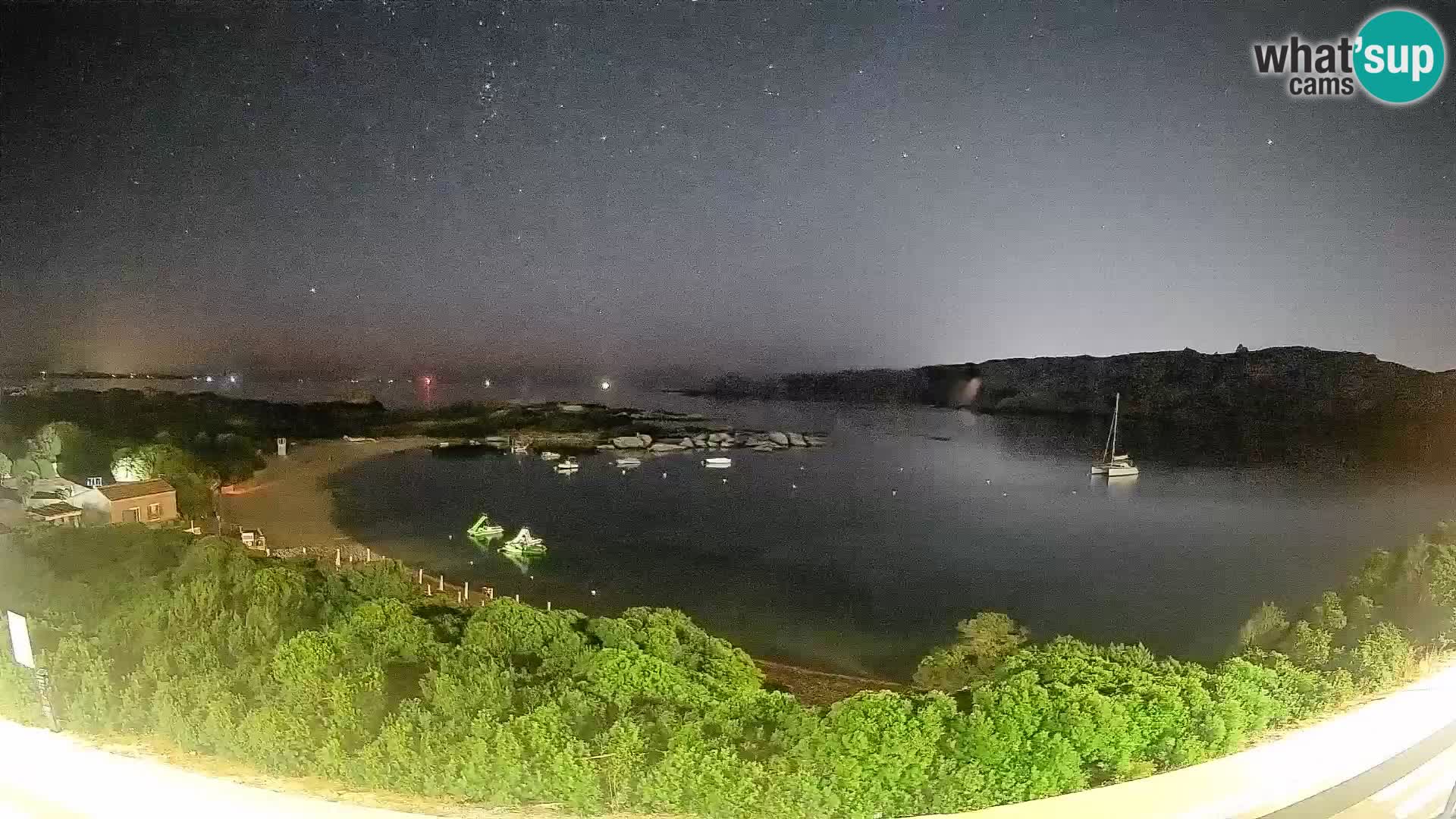 Webcam Rena di Levante – Live View from Capo Testa