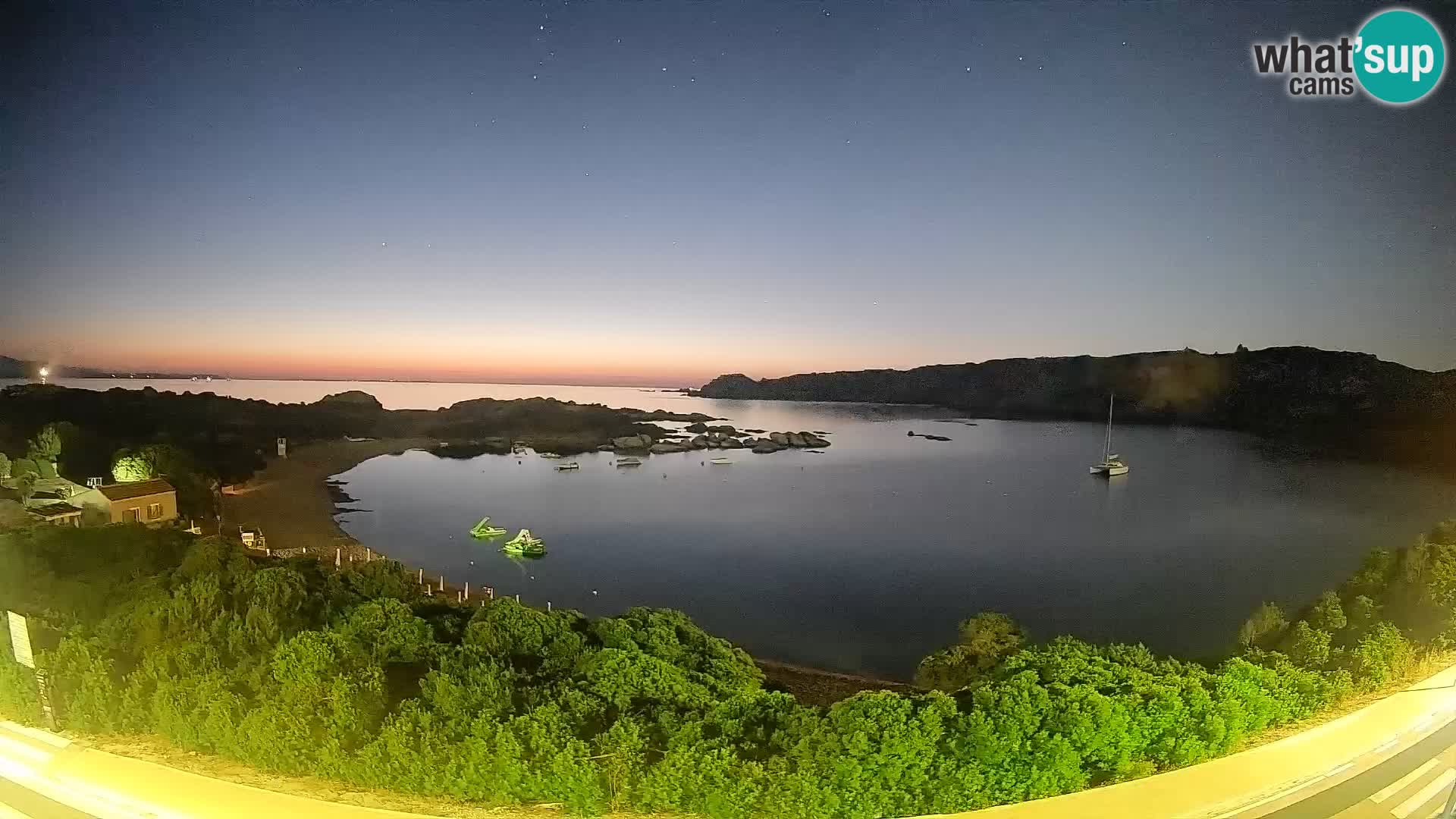Webcam Rena di Levante – Vista en directo desde Capo Testa