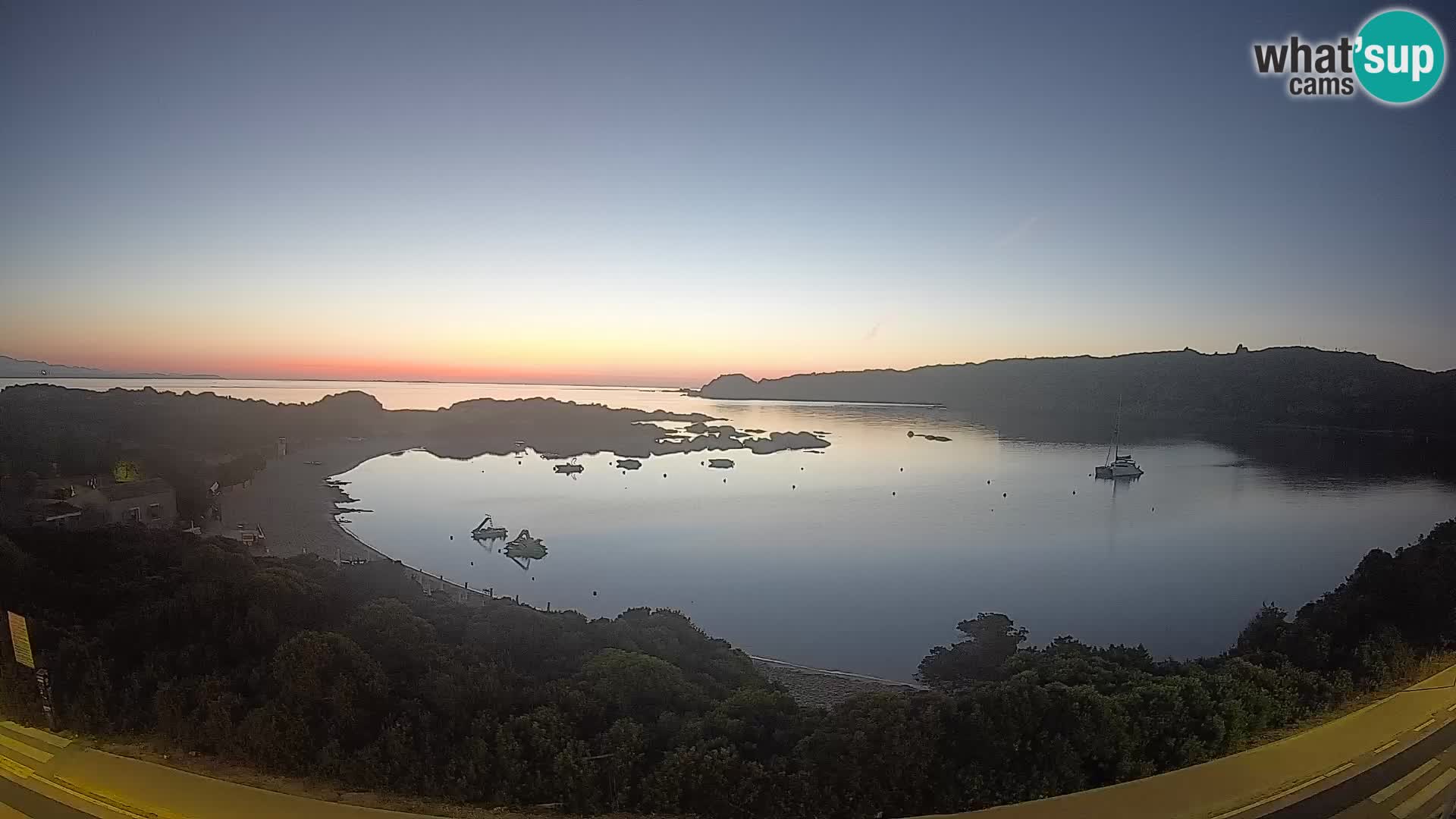 Webcam Rena di Levante – Live View from Capo Testa