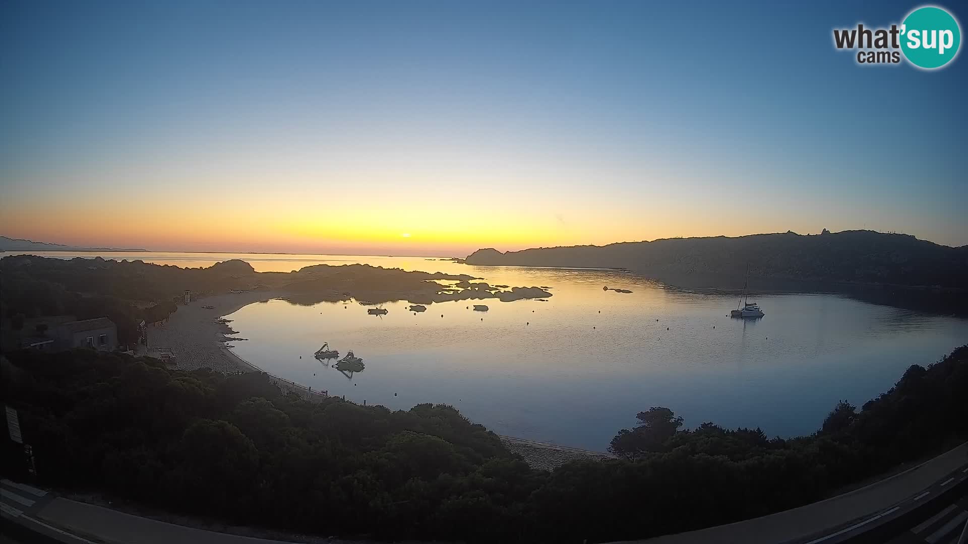 Webcam Rena di Levante – Live View from Capo Testa