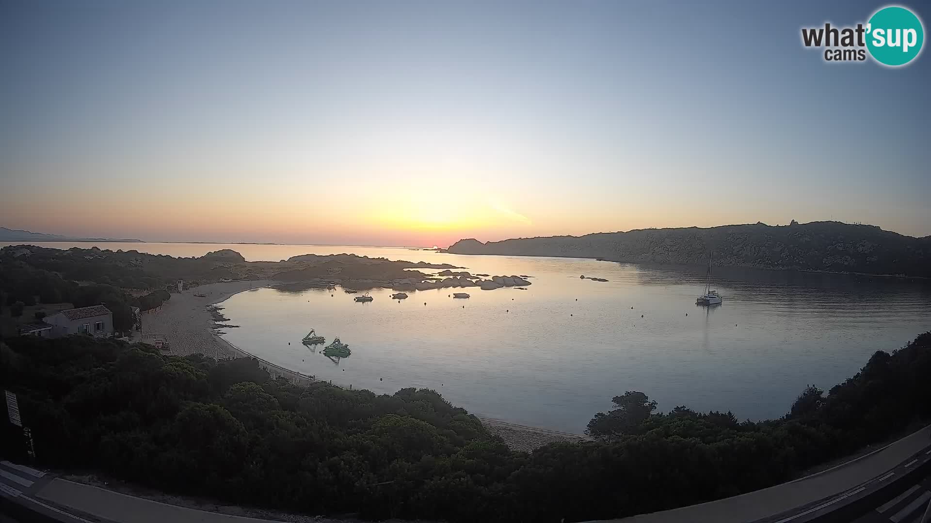 Webcam Rena di Levante – Vista en directo desde Capo Testa