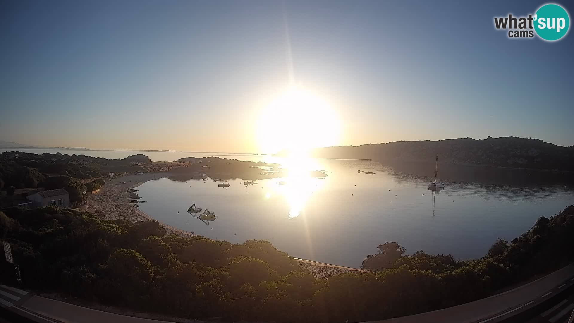 Webcam Rena di Levante – Live View from Capo Testa