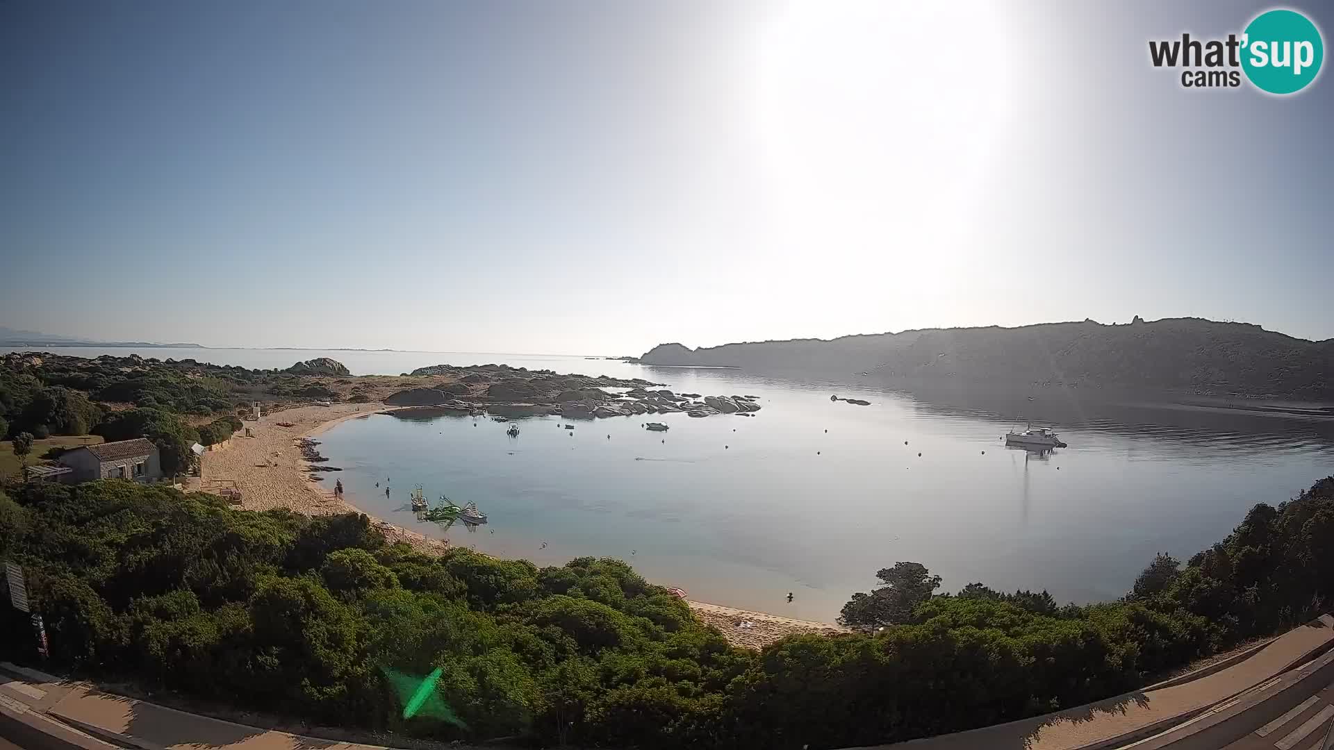 Webcam Rena di Levante – Vista live da Capo Testa
