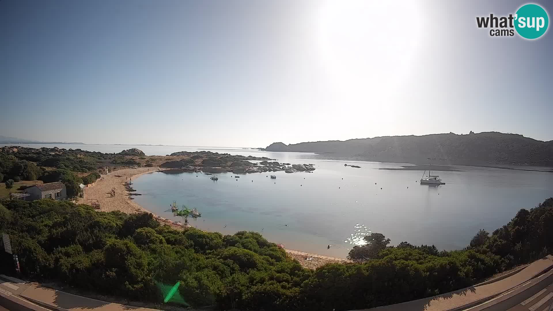Webcam Rena di Levante – Live View from Capo Testa