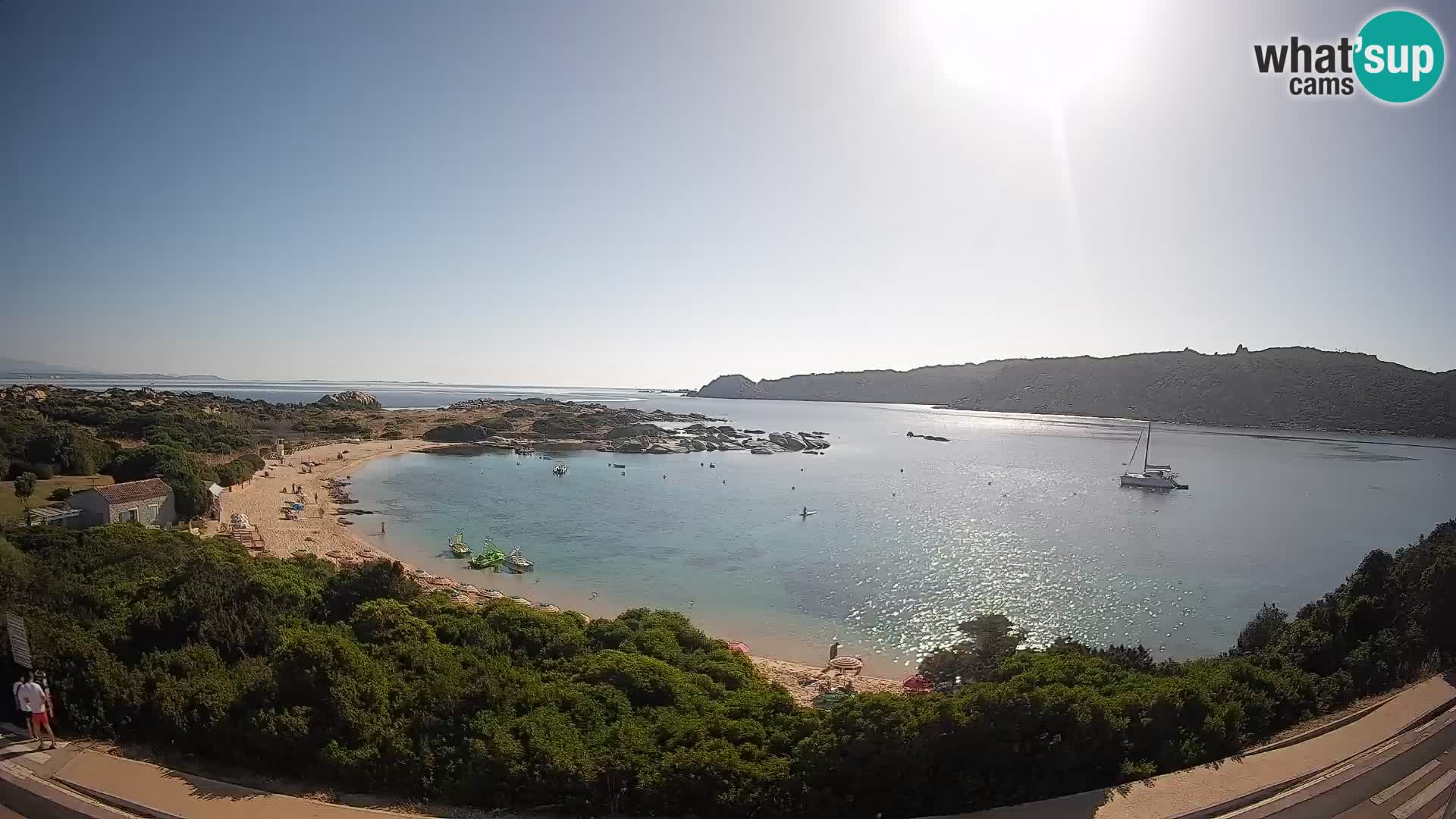Webcam Rena di Levante – Live View from Capo Testa