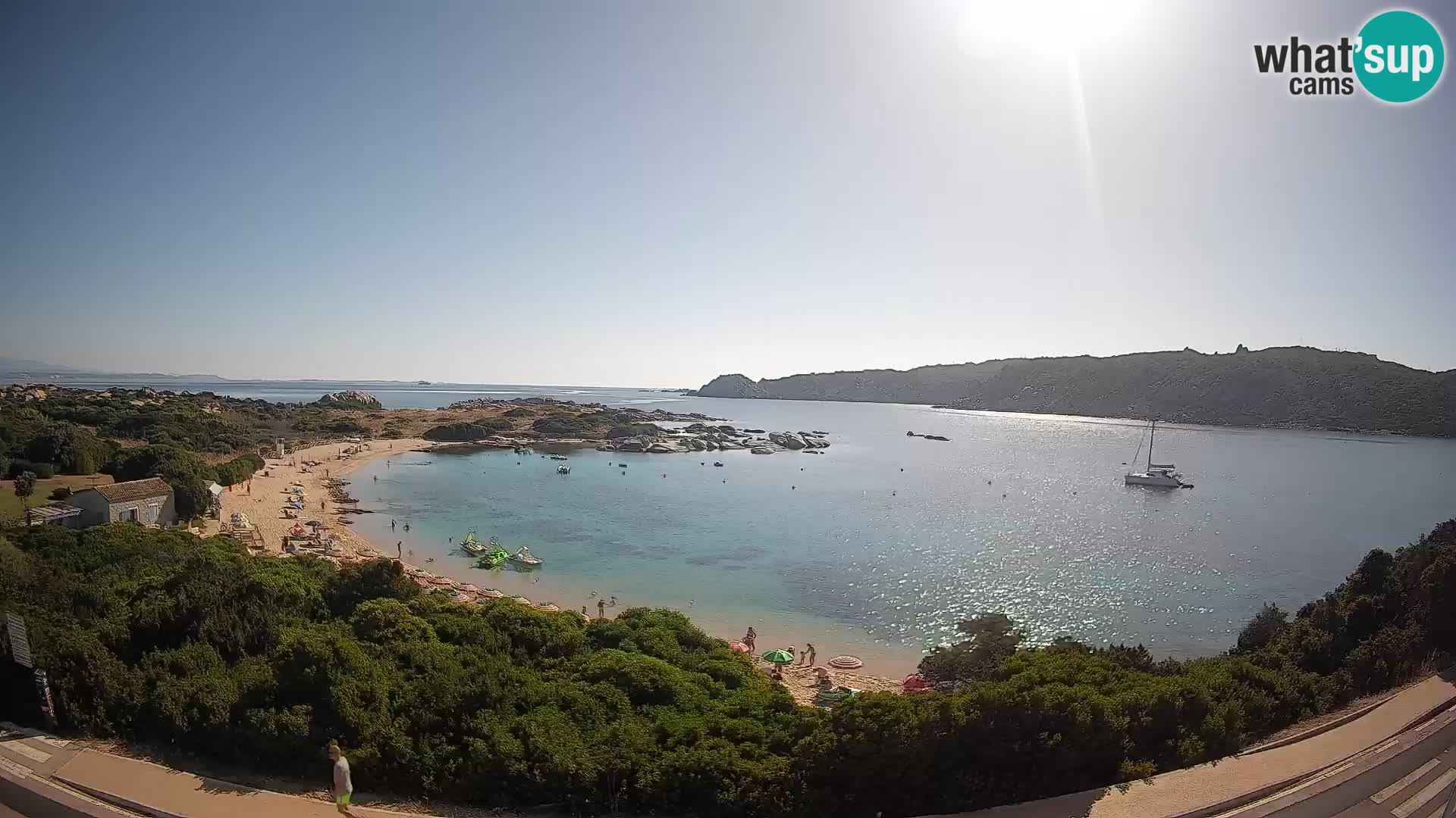 Webcam Rena di Levante – Live View from Capo Testa