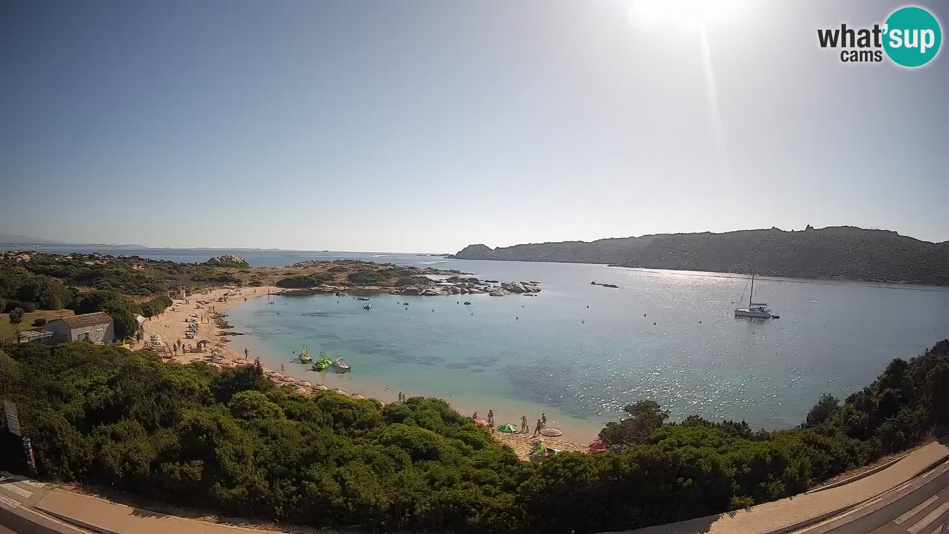 Webcam Rena di Levante – Vista live da Capo Testa
