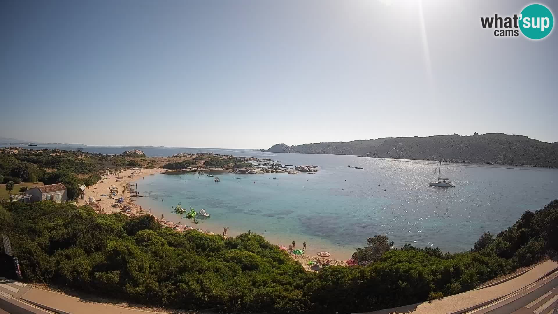 Webcam Rena di Levante – Vista en directo desde Capo Testa
