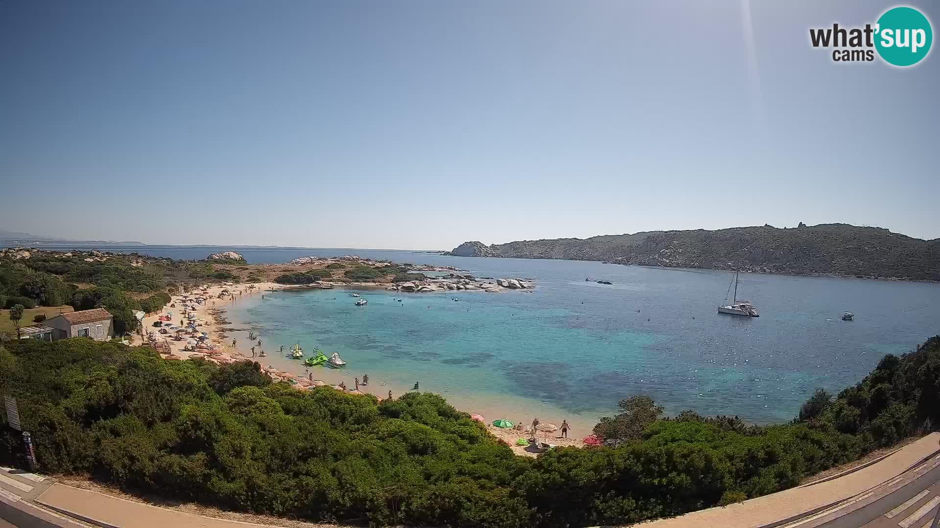 Webcam Rena di Levante – Vista live da Capo Testa