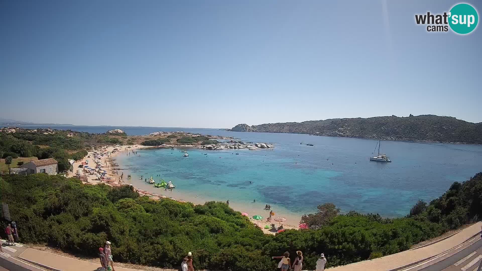 Spletna kamera Rena di Levante – Pogled v živo na Capo Testa