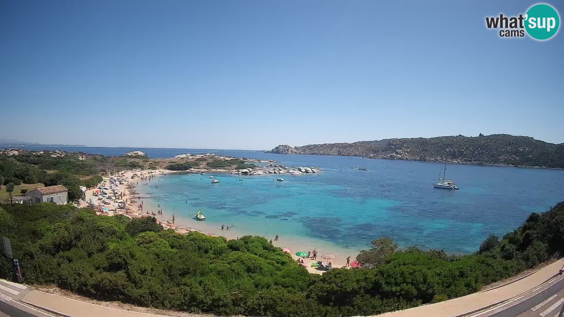 Webcam Rena di Levante – Vue en direct depuis Capo Testa